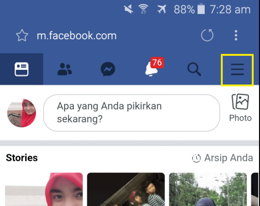 akun facebook