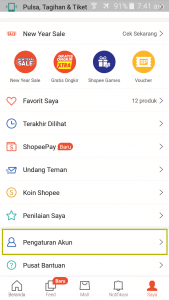 cara menghapus akun shopee lewat aplikasi mudah dan cepat
