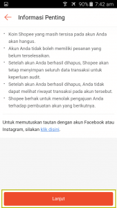 cara menghapus akun shopee lewat aplikasi mudah dan cepat