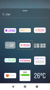 buat story instagram music, cara menggunakan instagram versi baru untuk pemula