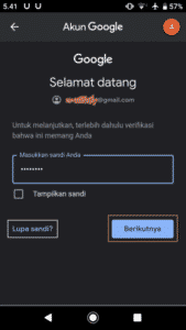 cara ganti password di hp dan pc secara berkala, memasukkan password gmail baru
