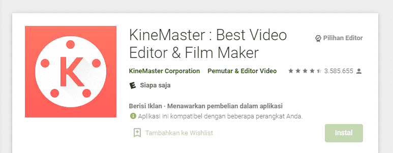 aplikasi edit video terbaik gratis android ios kinemaster