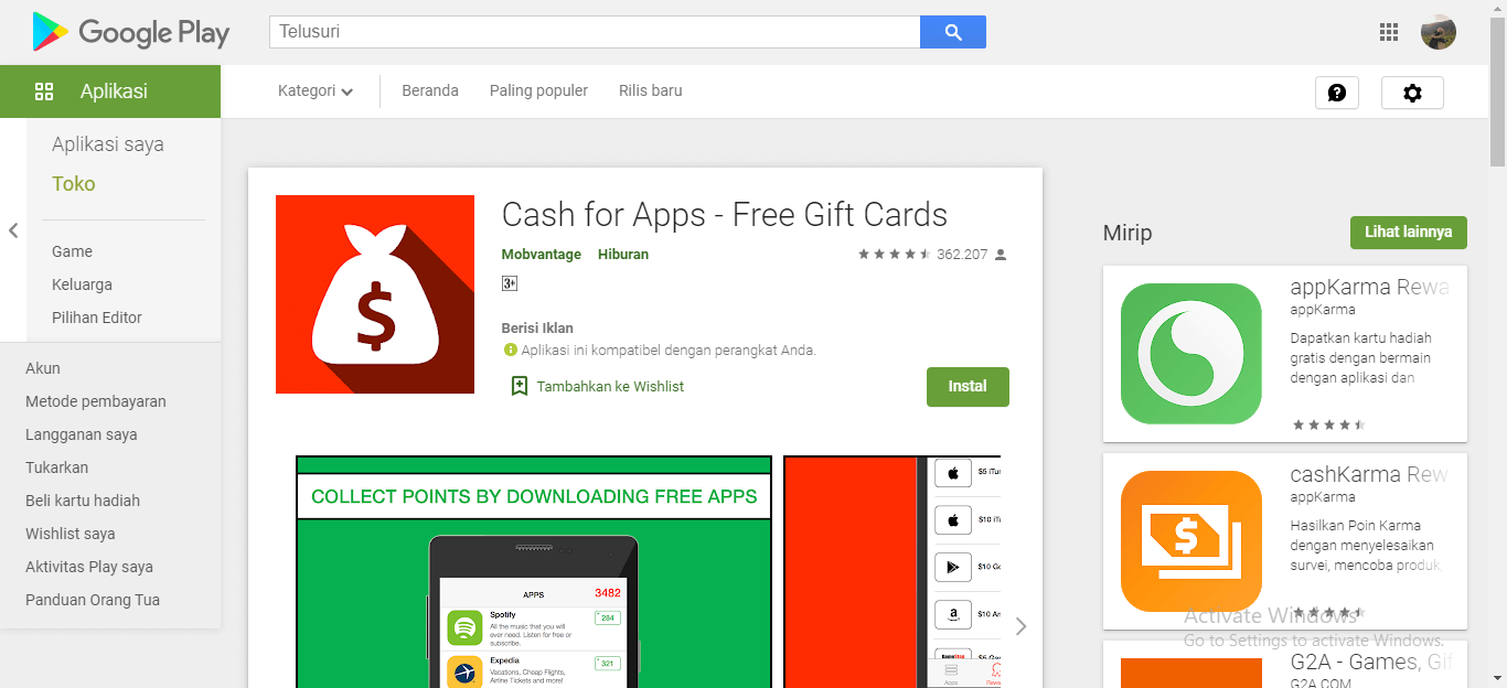 aplikasi cash for apps penghasil uang cepat terbaru dan update 2020 terbukti membayar hanya dengan menginstal aplikasi lain