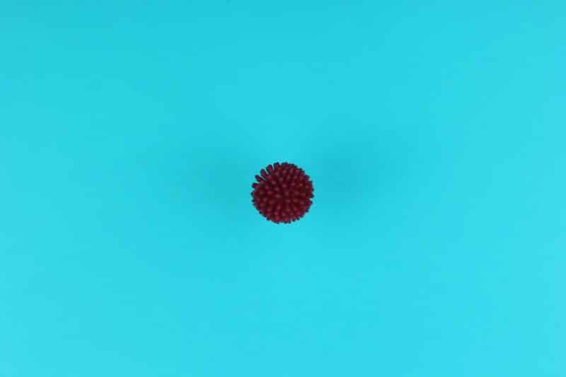 foto keren untuk profil whatsapp instagram telegram tiktok facebook line 3D rasberi kering latar belakang biru muda polos