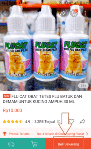 cara belanja di shopee