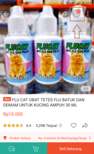 cara belanja di shopee masuk ke halaman keranjang