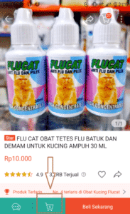cara belanja di shopee memasukkan barang ke keranjang